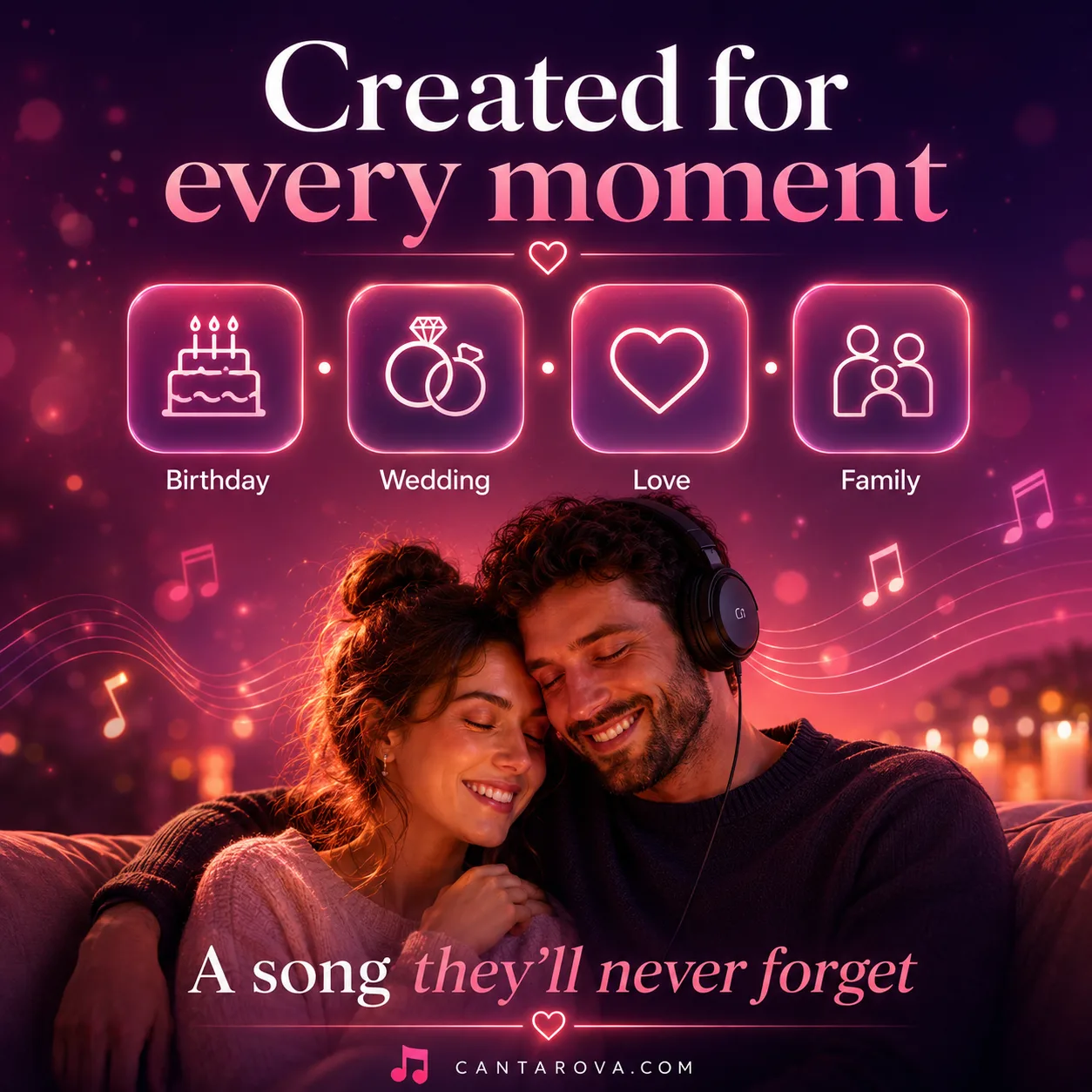 A personalized song, made just for them