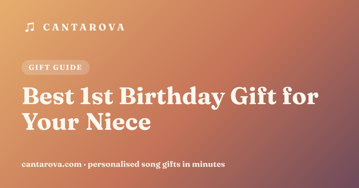 Best 1st Birthday Gift for Your Niece