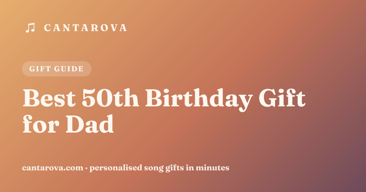 Best 50th Birthday Gift for Dad