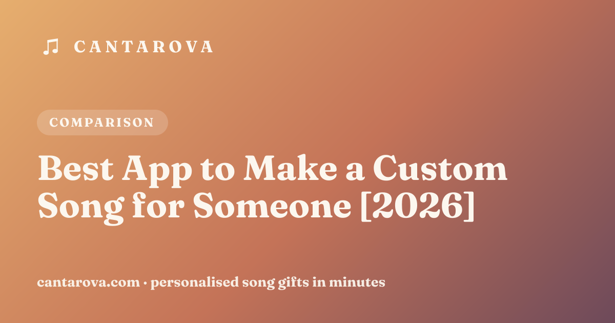 Best App to Make a Custom Song for Someone [2026]
