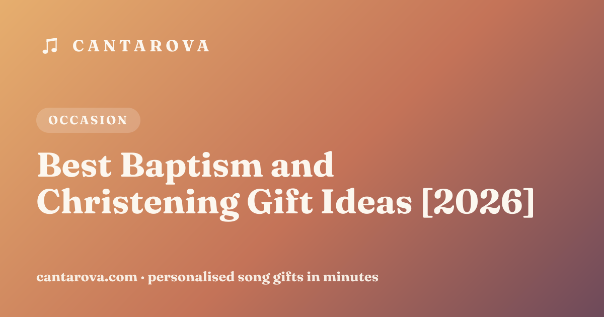 Best Baptism and Christening Gift Ideas [2026]