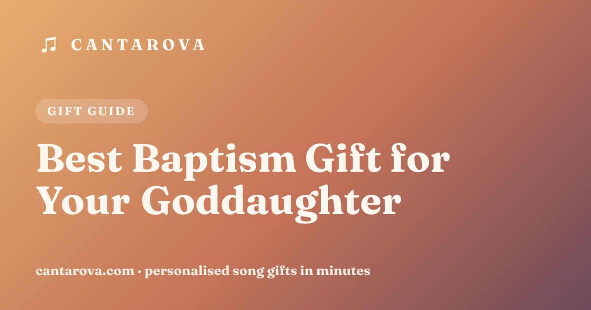 Best Baptism Gift for Your Goddaughter