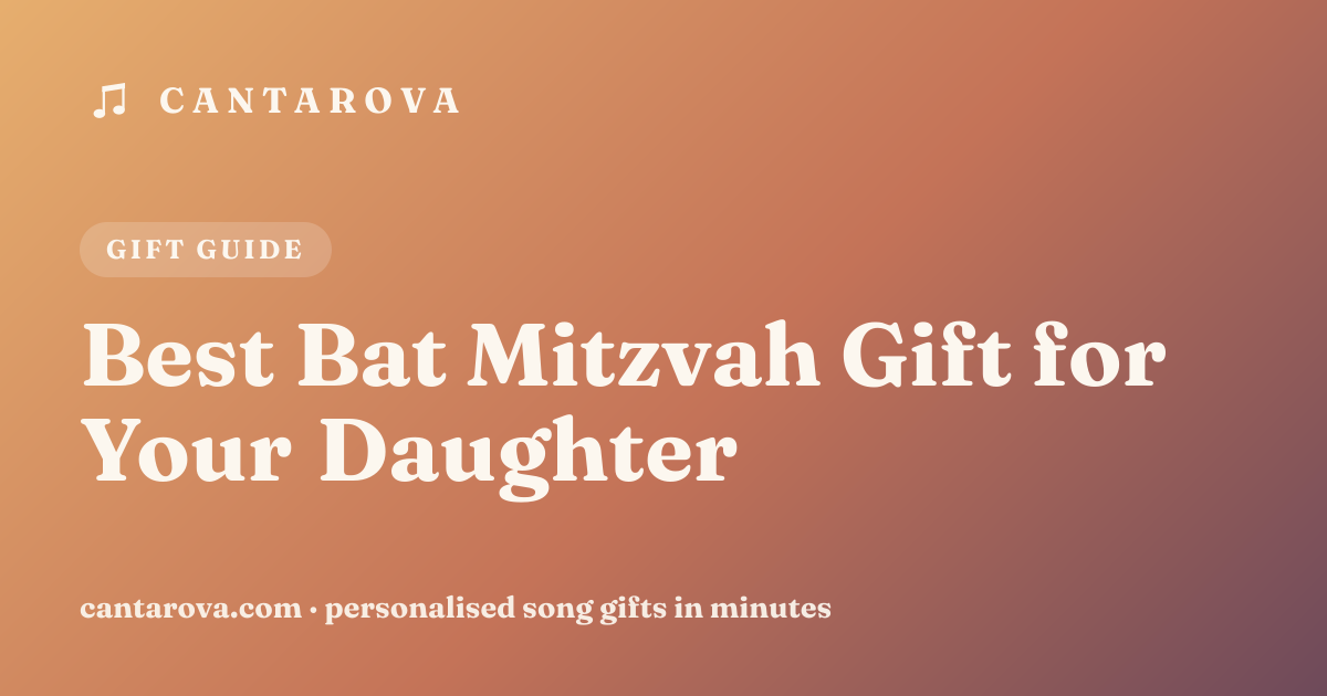 Best Bat Mitzvah Gift for Your Daughter