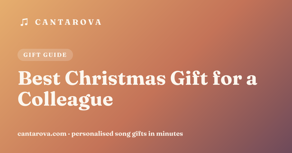 Best Christmas Gift for a Colleague