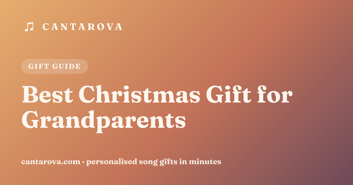 Best Christmas Gift for Grandparents