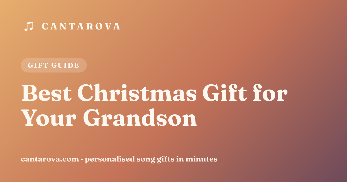 Best Christmas Gift for Your Grandson