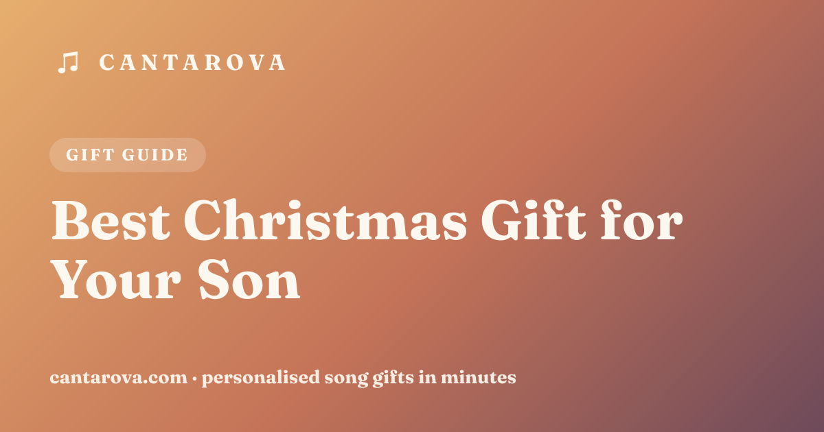 Best Christmas Gift for Your Son