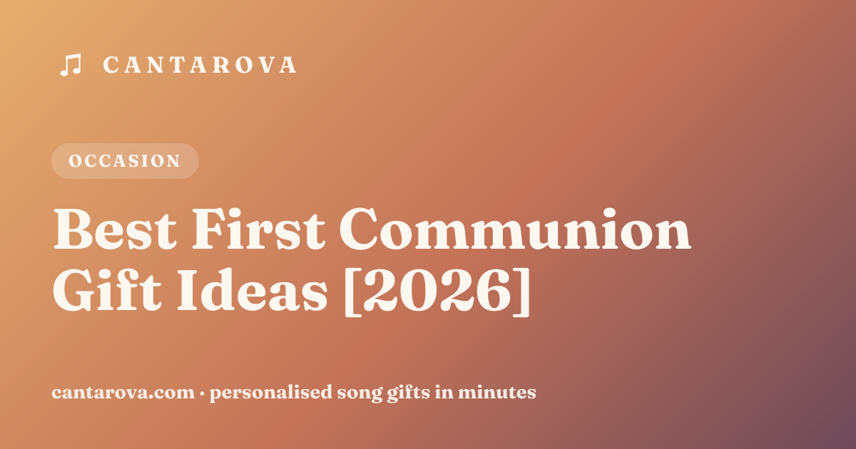 Best First Communion Gift Ideas [2026]