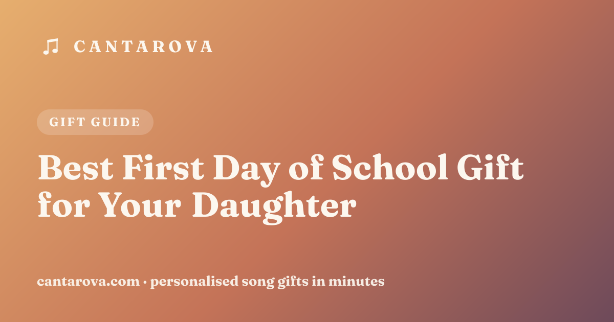Best First Day of School Gift for Your Daughter