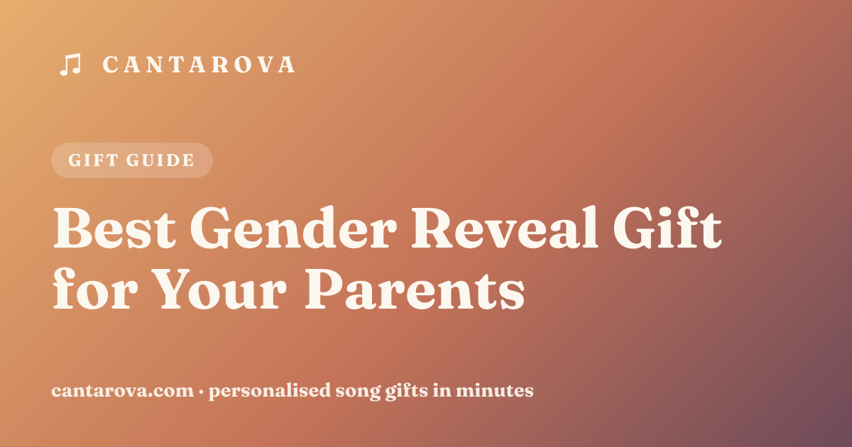 Best Gender Reveal Gift for Your Parents