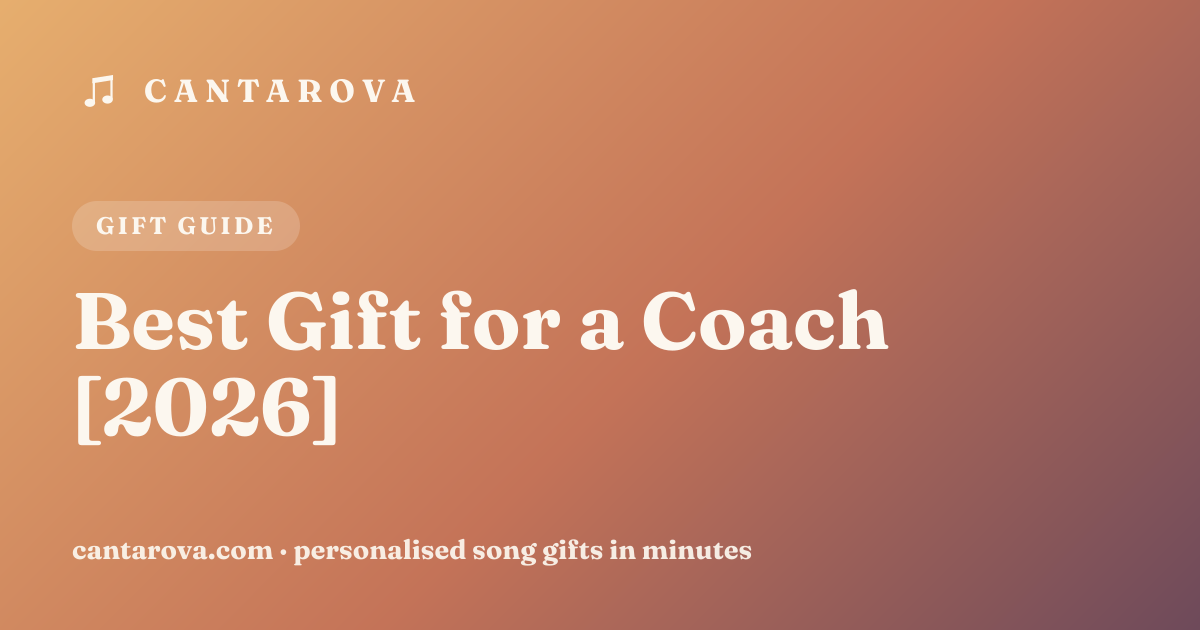 Best Gift for a Coach [2026]