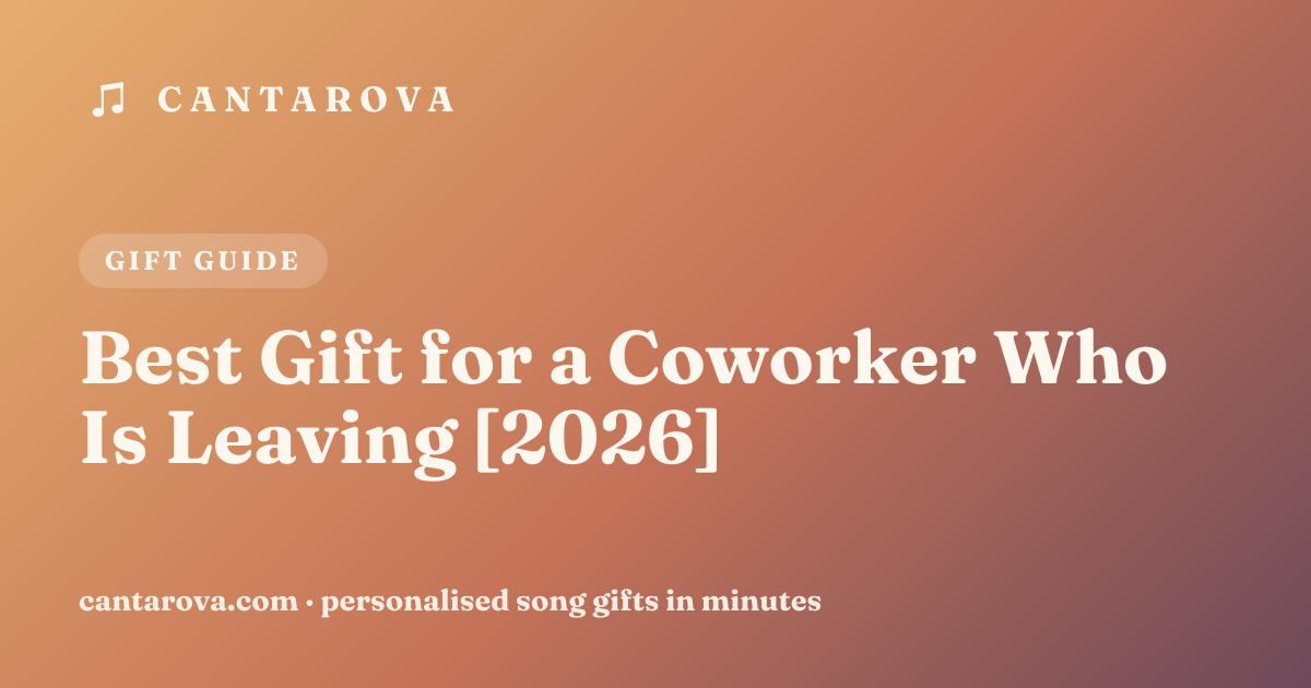 Best Gift for a Coworker Who Is Leaving [2026]
