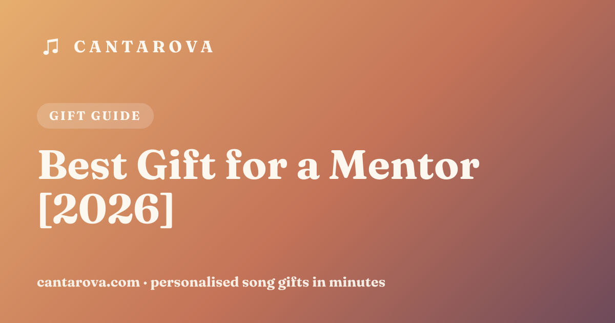 Best Gift for a Mentor [2026]