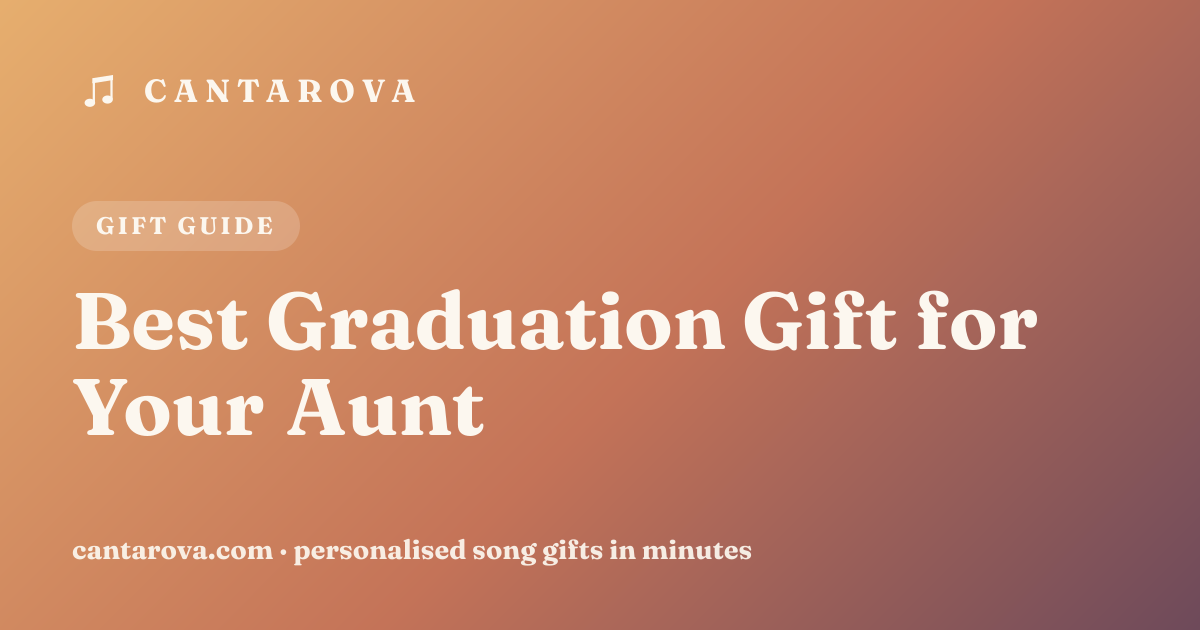 Best Graduation Gift for Your Aunt