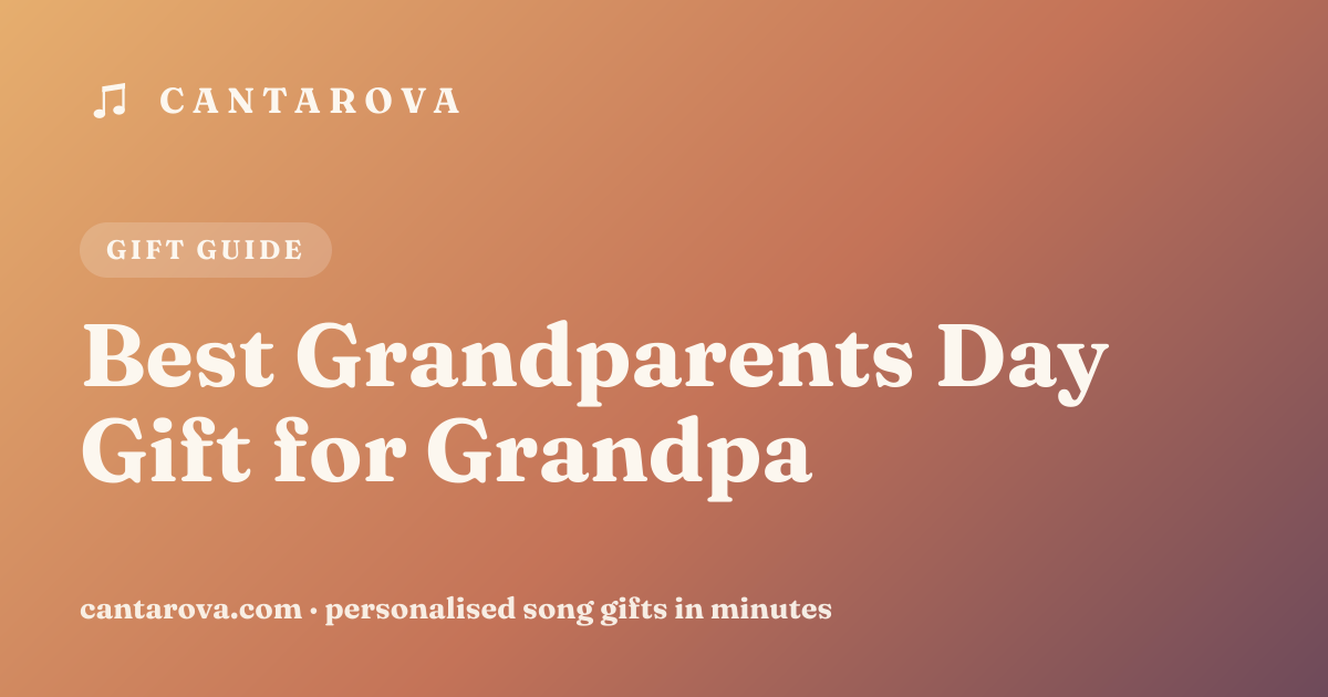 Best Grandparents Day Gift for Grandpa