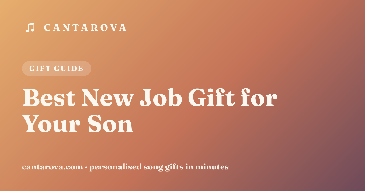 Best New Job Gift for Your Son