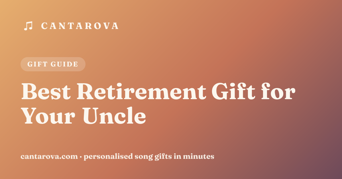 Best Retirement Gift for Your Uncle