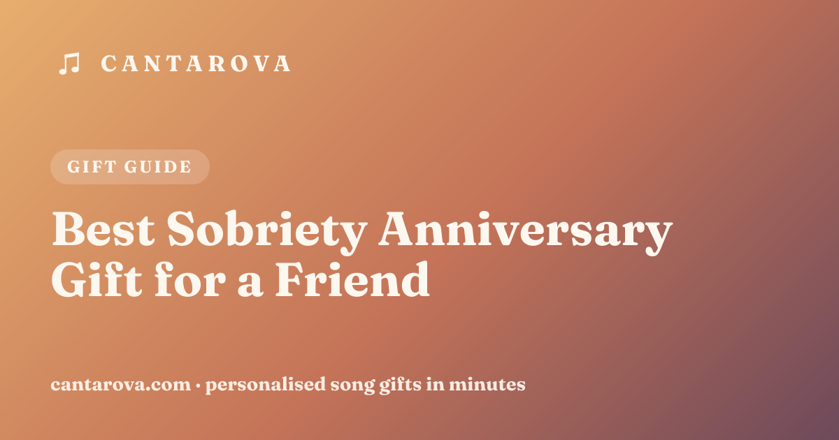 Best Sobriety Anniversary Gift for a Friend