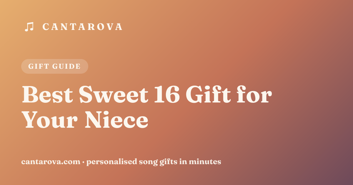 Best Sweet 16 Gift for Your Niece