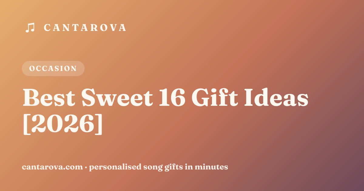 Best Sweet 16 Gift Ideas [2026]