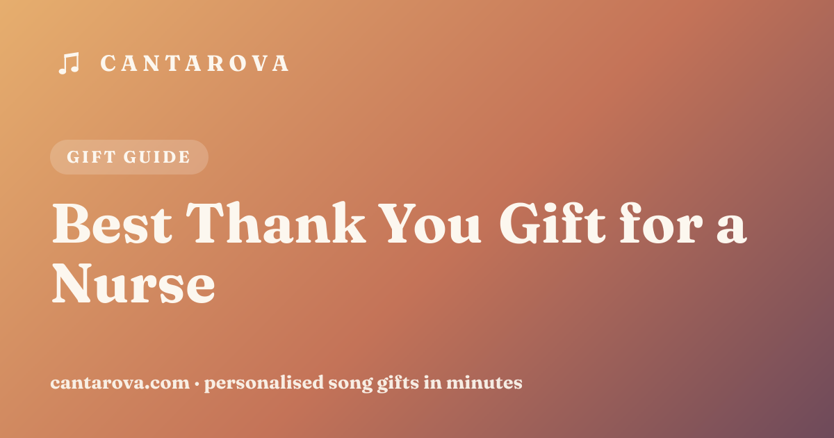 Best Thank You Gift for a Nurse