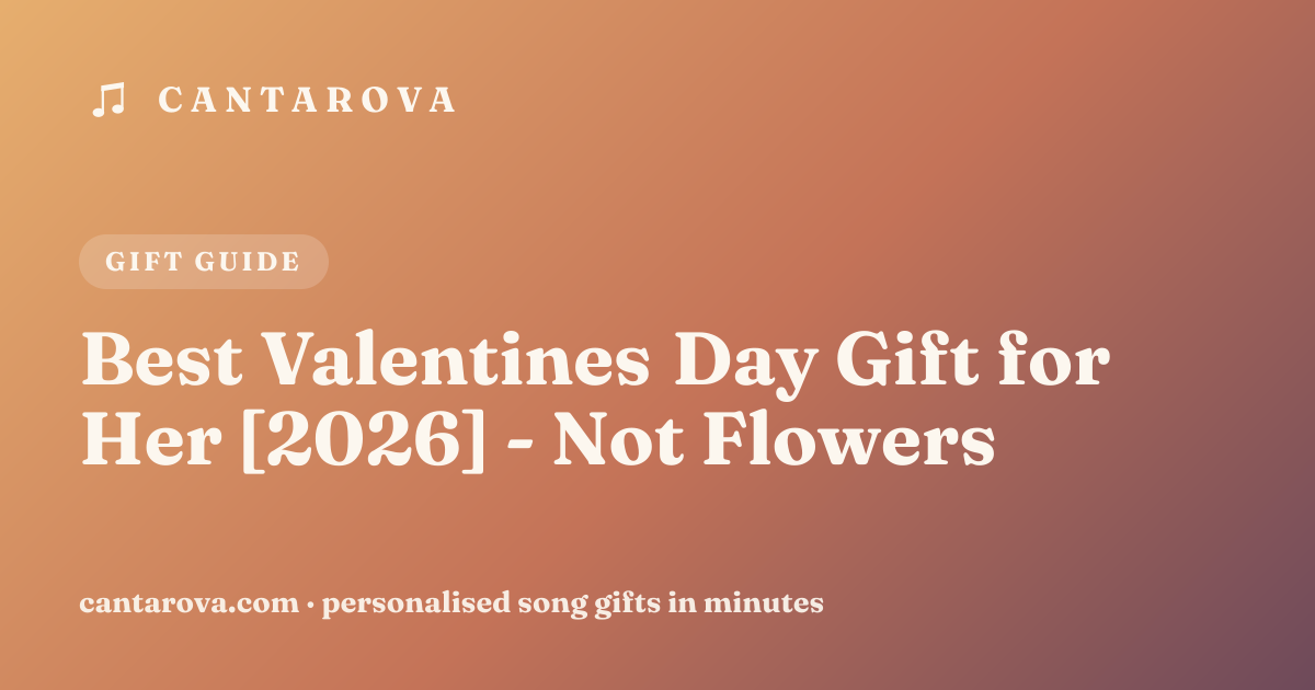 Best Valentines Day Gift for Her [2026] - Not Flowers