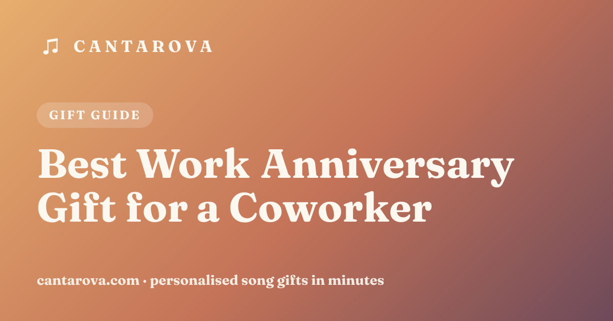 Best Work Anniversary Gift for a Coworker