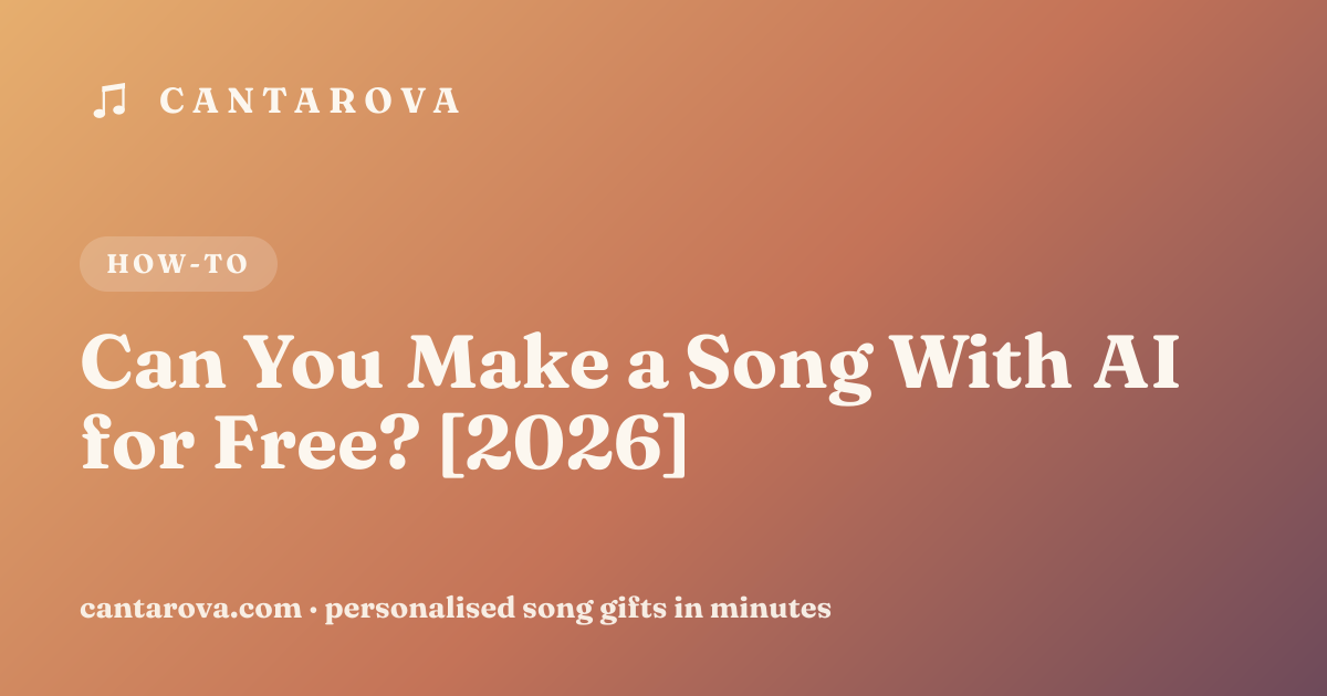 Can You Make a Song With AI for Free? [2026]