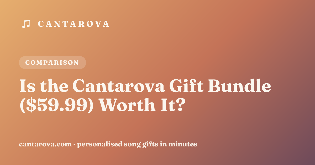 Is the Cantarova Gift Bundle ($59.99) Worth It?