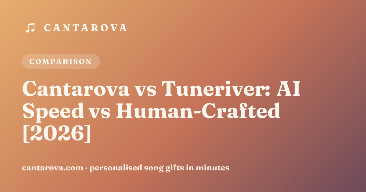 Cantarova vs Tuneriver: AI Speed vs Human-Crafted [2026]