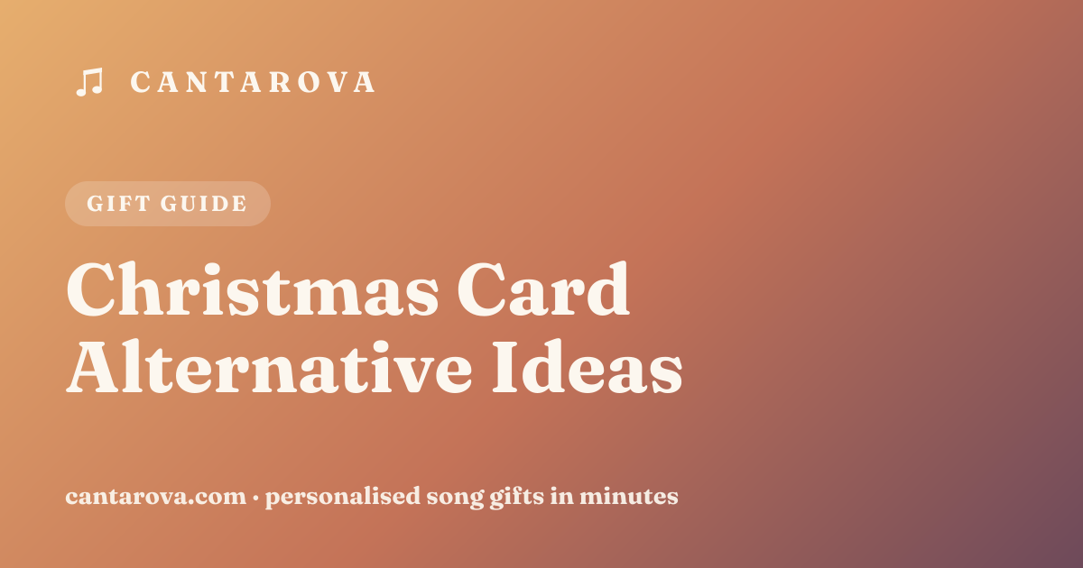 Christmas Card Alternative Ideas