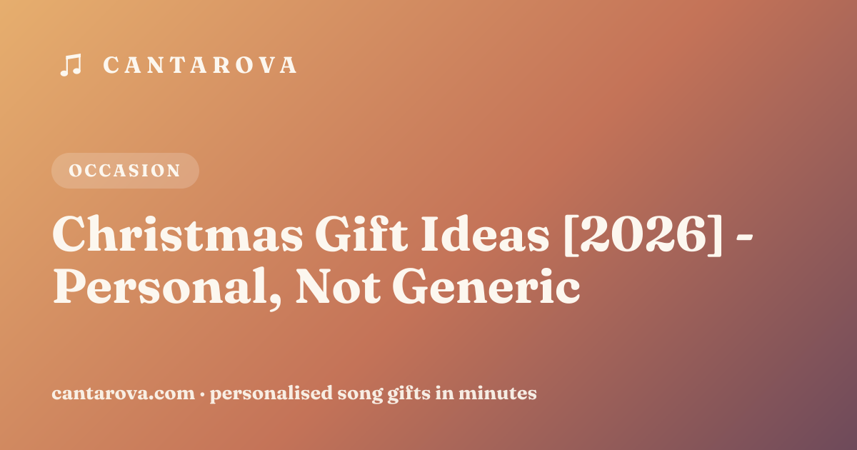 Christmas Gift Ideas [2026] - Personal, Not Generic
