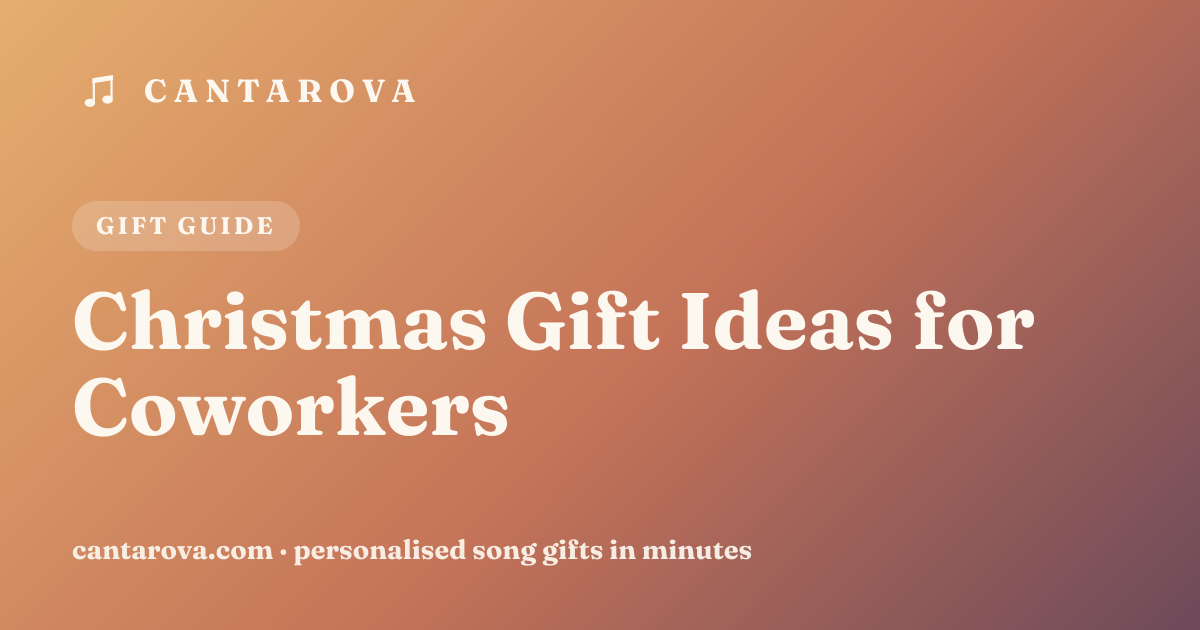 Christmas Gift Ideas for Coworkers