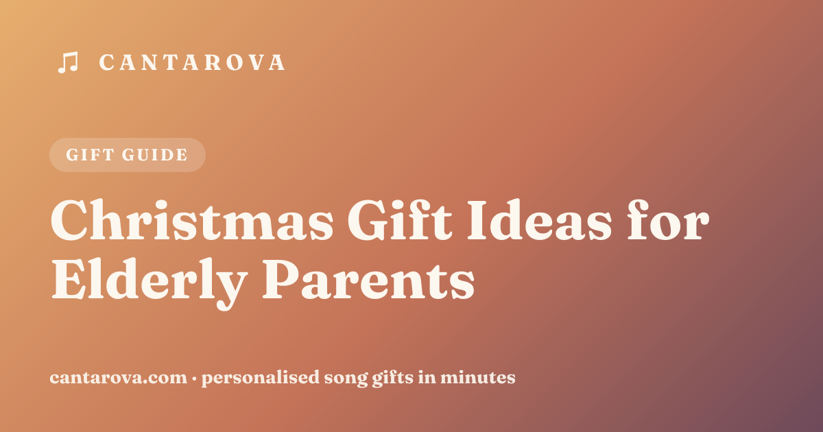 Christmas Gift Ideas for Elderly Parents