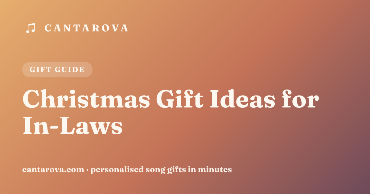 Christmas Gift Ideas for In-Laws