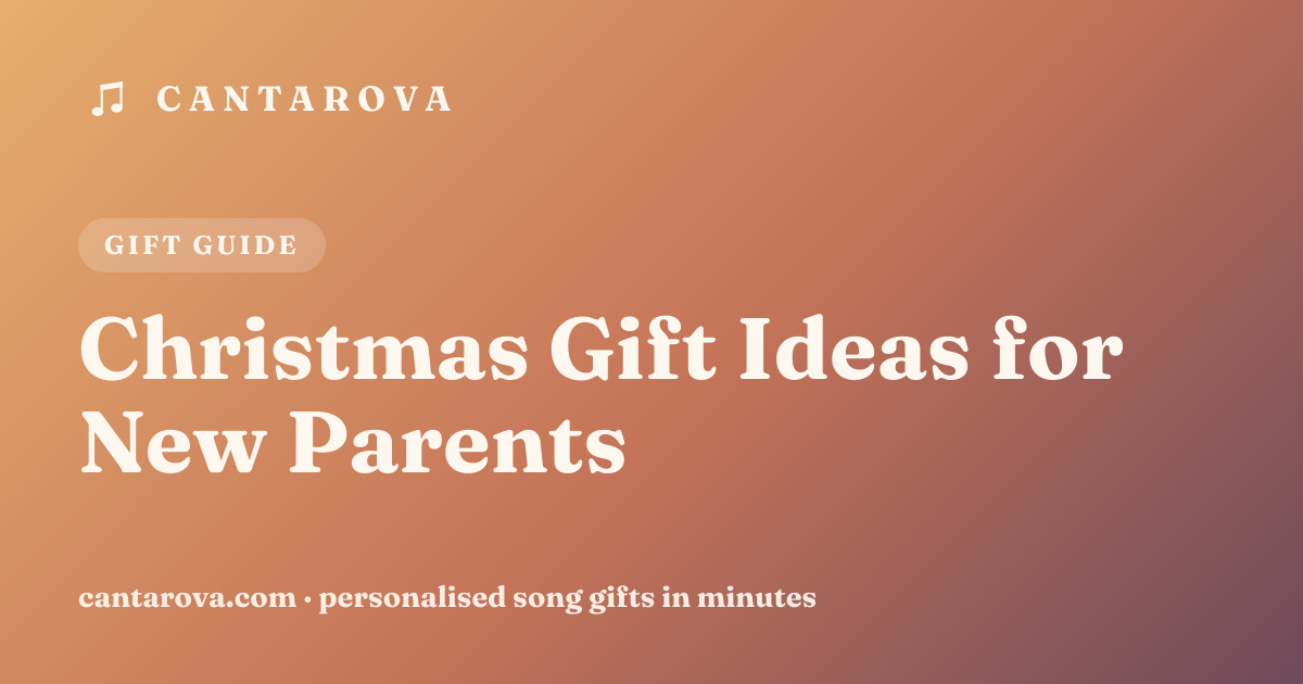 Christmas Gift Ideas for New Parents