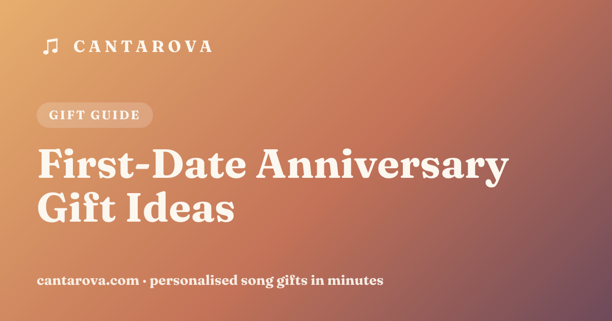 First-Date Anniversary Gift Ideas