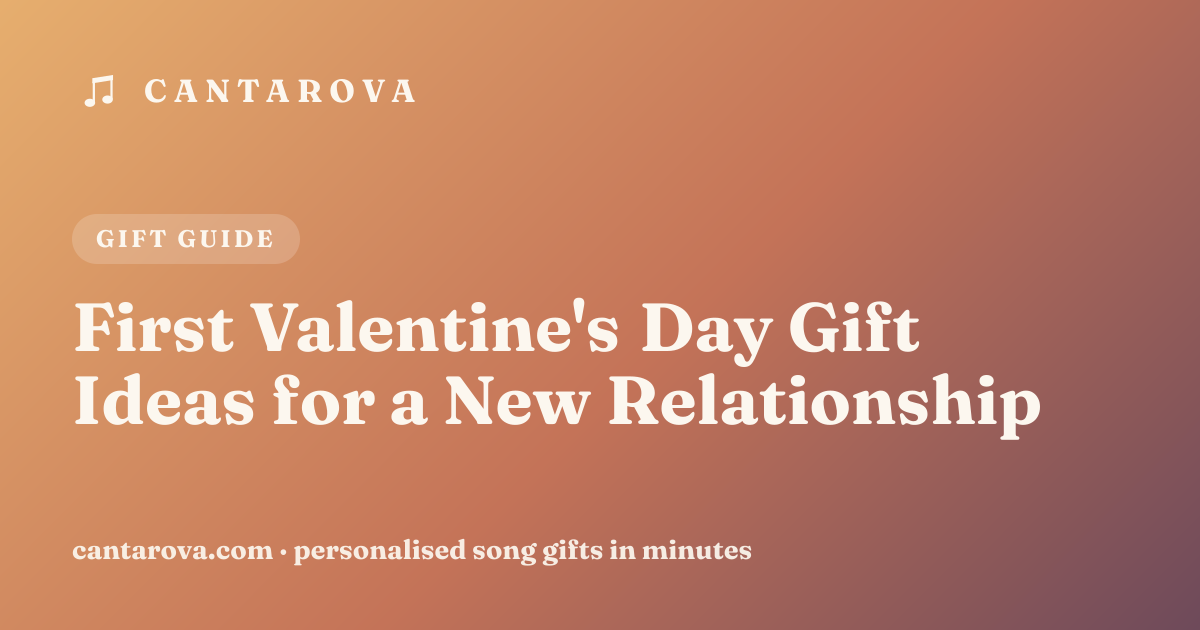 First Valentine's Day Gift Ideas for a New Relationship