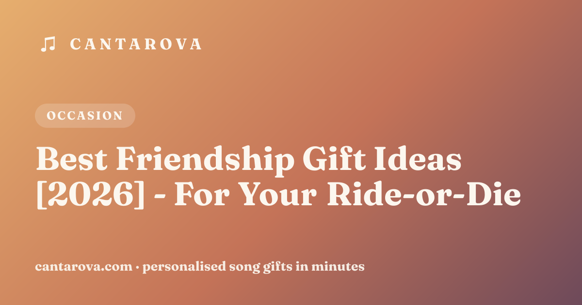 Best Friendship Gift Ideas [2026] - For Your Ride-or-Die