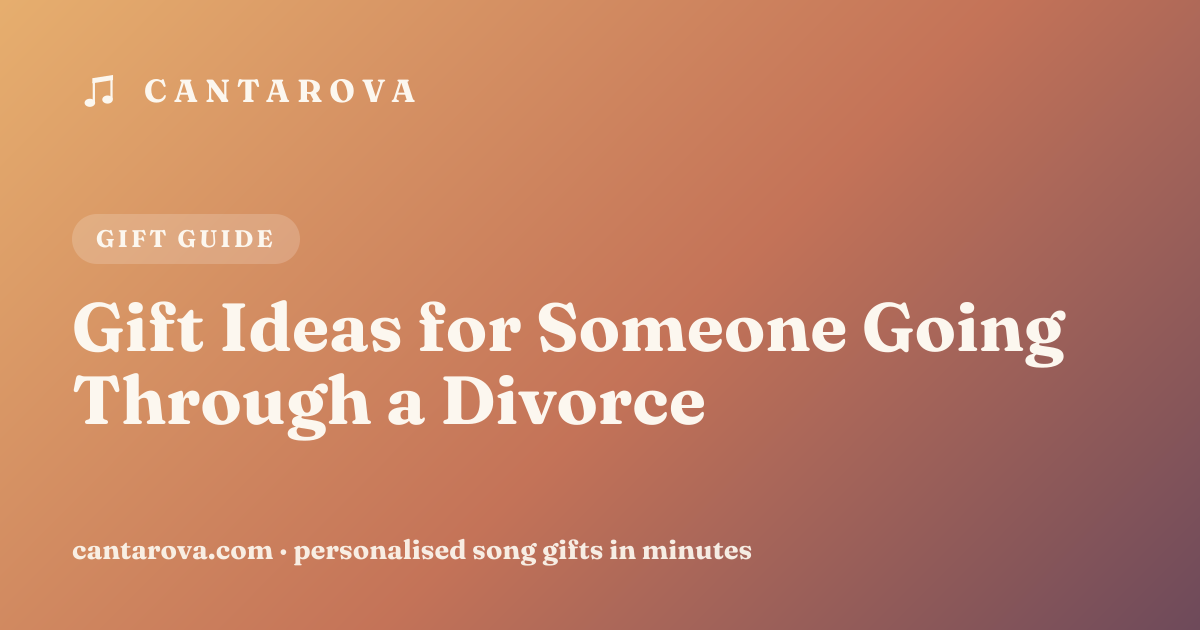 Gift Ideas for Someone Going Through a Divorce