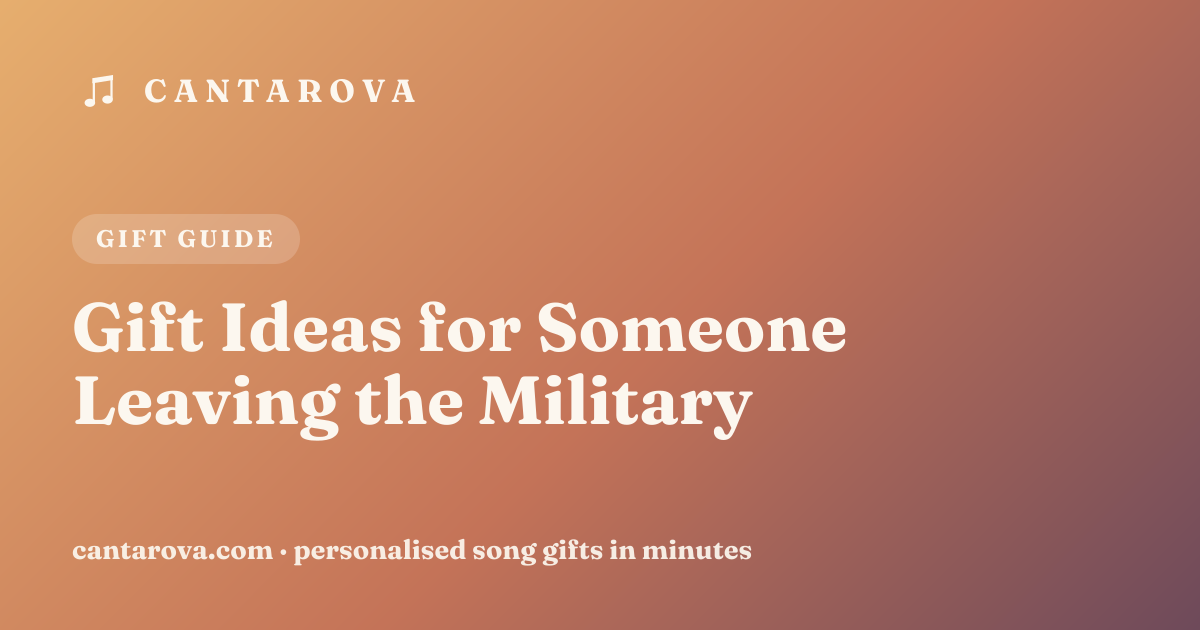 Gift Ideas for Someone Leaving the Military