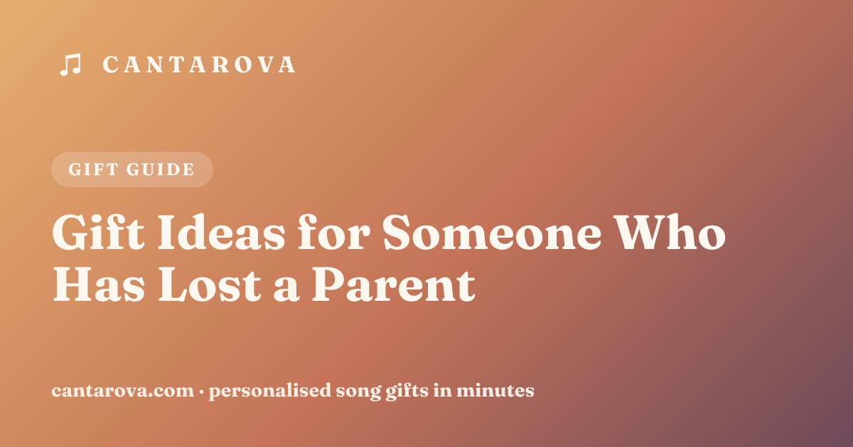 Gift Ideas for Someone Who Has Lost a Parent