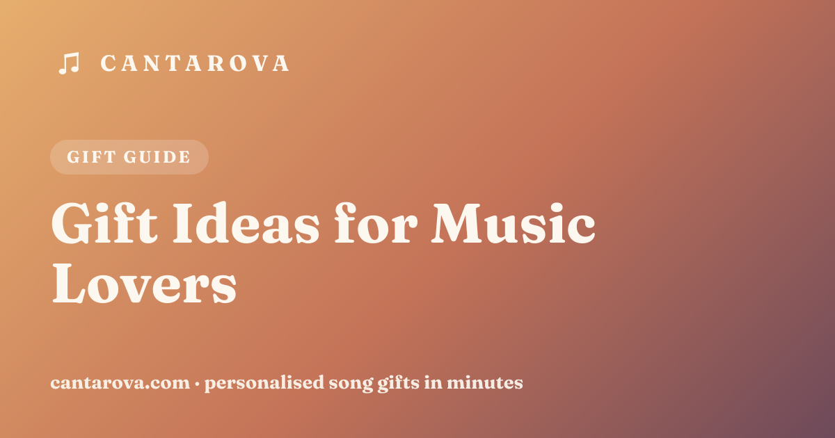 Gift Ideas for Music Lovers