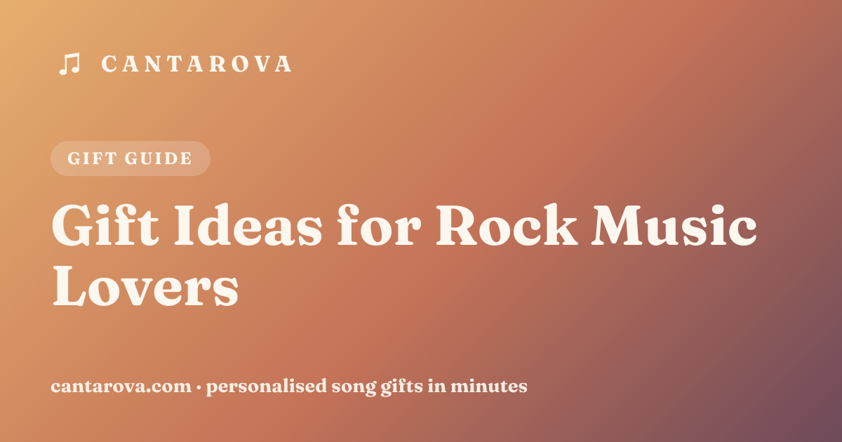 Gift Ideas for Rock Music Lovers