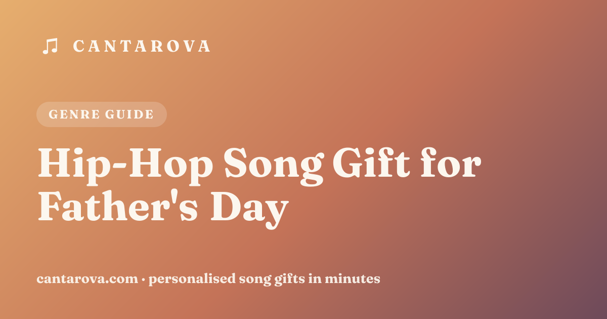 Hip-Hop Song Gift for Father's Day