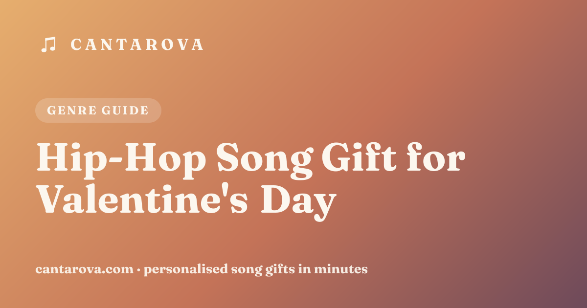 Hip-Hop Song Gift for Valentine's Day