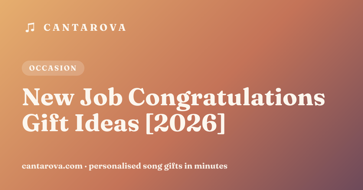 New Job Congratulations Gift Ideas [2026]