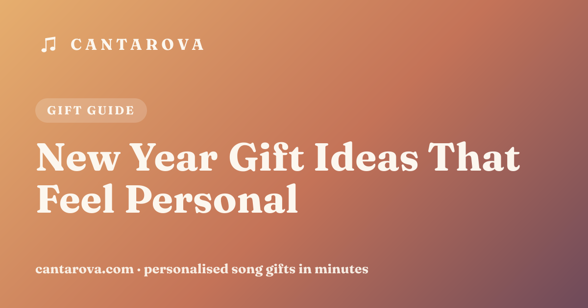 New Year Gift Ideas That Feel Personal