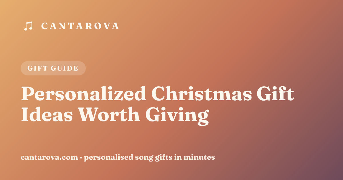 Personalized Christmas Gift Ideas Worth Giving