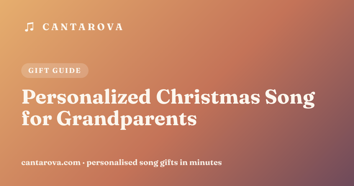 Personalized Christmas Song for Grandparents